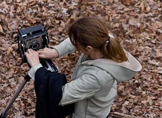 Portrait of Karen Antonelli on location